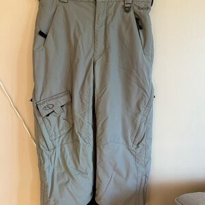Marker Gray Cargo Pants with Relaxed Fit
